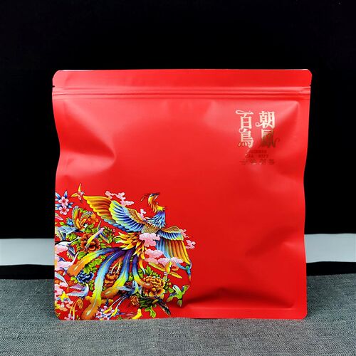 彩印加厚357g通用茶饼包装袋普洱白茶礼品袋铝箔储存防潮自封袋