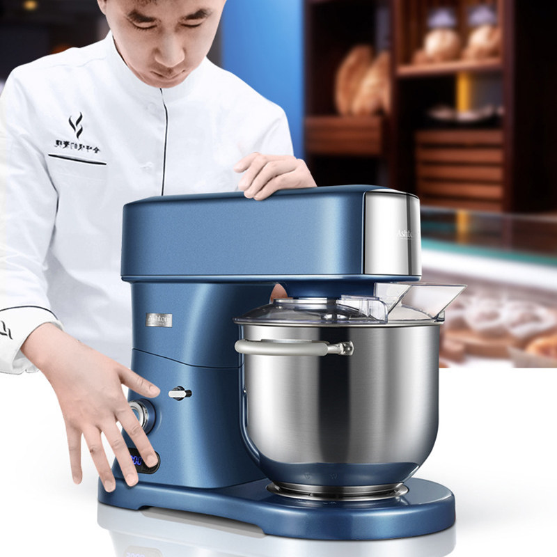 阿诗顿A6厨师机家用7升商用和面机静音自动多功能揉面机