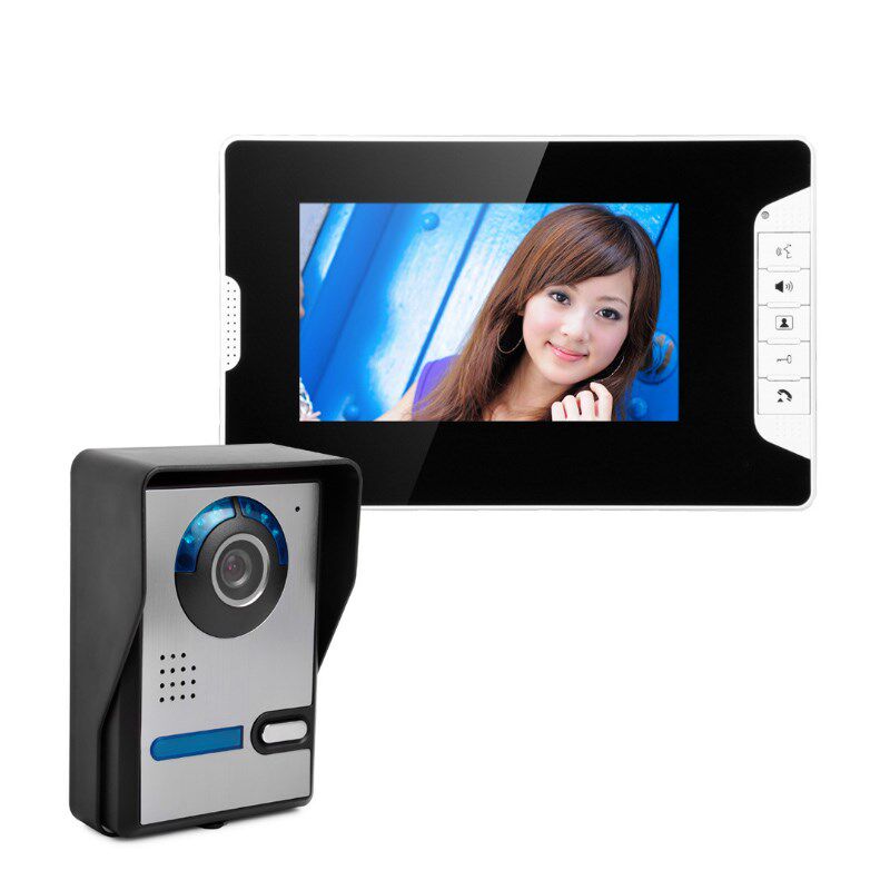 SYSD可视门铃家用有线门铃夜视视频高清智能楼宇对讲电子门禁系统