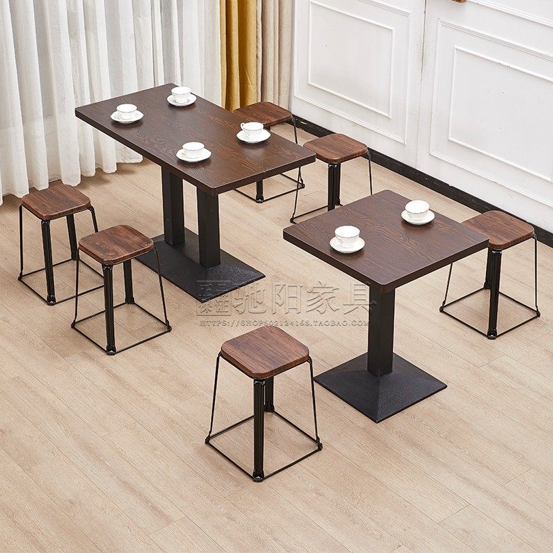 定制快餐店奶茶小吃饭店烧烤龙虾桌椅组合面馆商用餐饮桌椅经济型,商业/办公家具,商用餐椅,淘宝优惠券,粉丝福利购,淘宝优惠卷