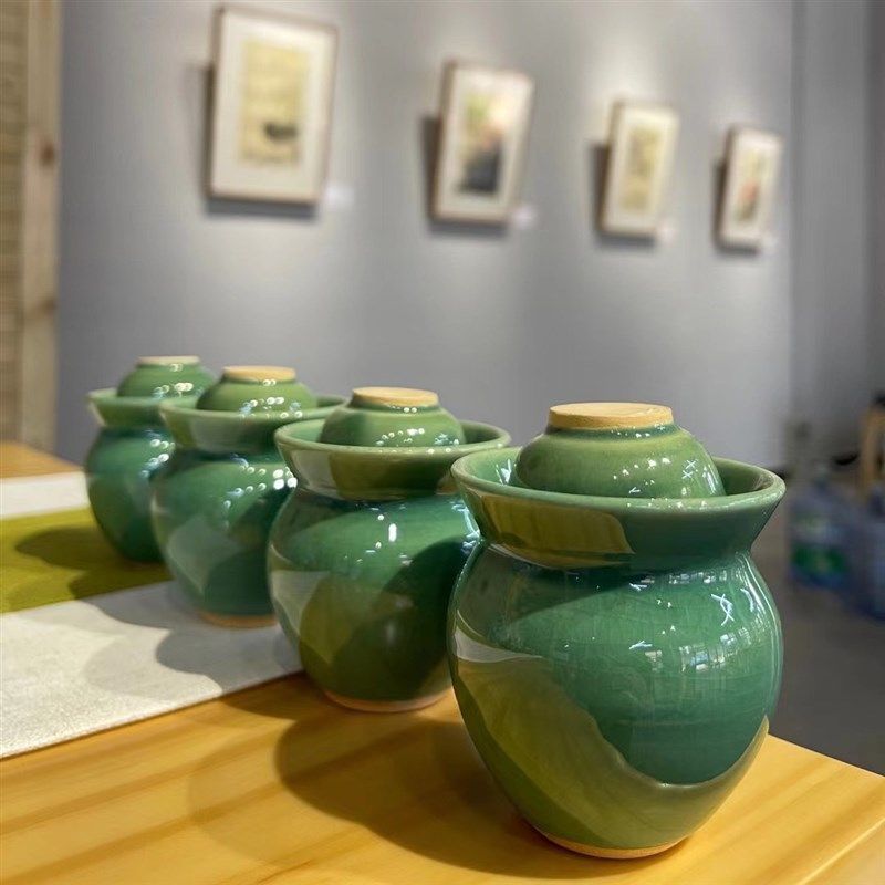 云南纯手工招财罐袖珍腌菜罐迷你泡菜坛牙签罐陶瓷客厅家用,餐饮具,牙签筒,淘宝优惠券,粉丝福利购,淘宝优惠卷