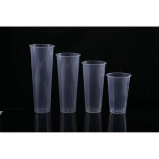 800ml90口径注塑杯冷饮