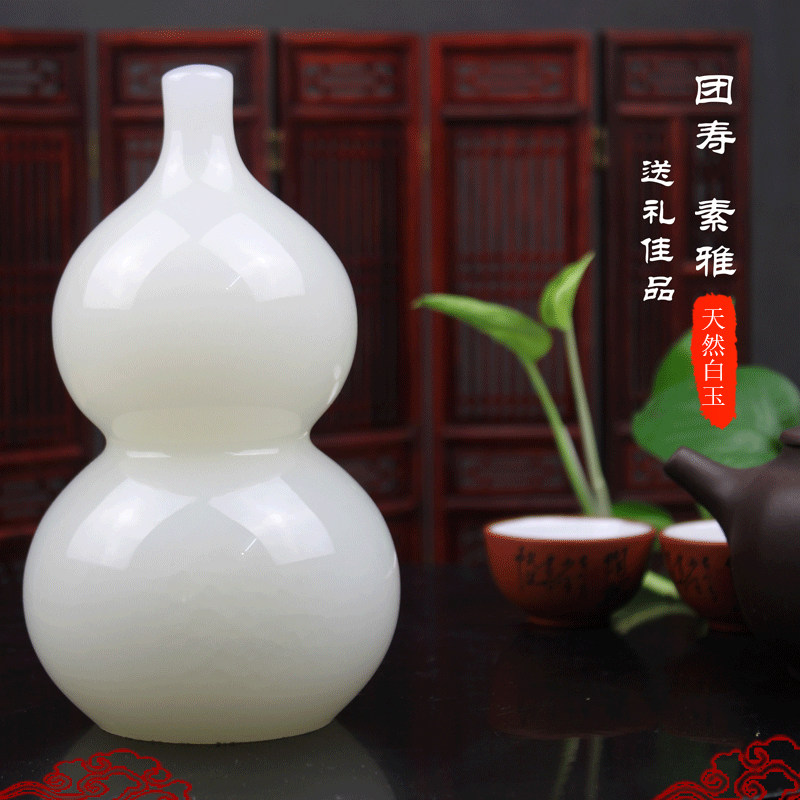 天然玉石吉祥福禄葫芦家居摆件,家居饰品,桌面摆件,淘宝优惠券,粉丝福利购,淘宝优惠卷