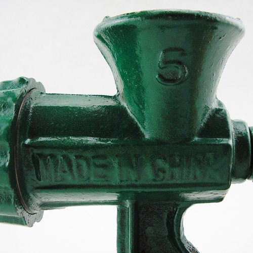 5号手摇式铸铁绞肉机家用手动香肠机香肠机 鸡架搅菜碎肉机灌肠机