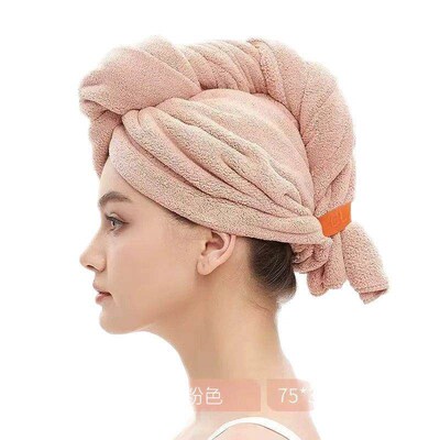 Super Absorbent Quick-Dry One-Piece Hair Drying Cap for Wome