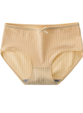 3PCS Womens Cotton Panties Sexy Underwear 10 Solid Panties