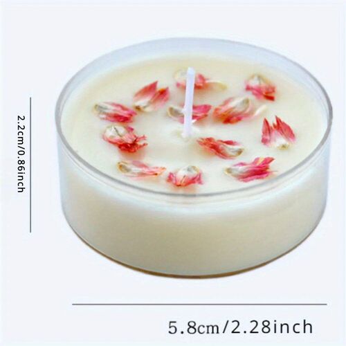 1Pc Mini Natural Plant Scented Nile Garden Aromatic Candle L