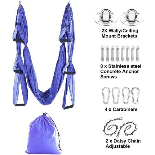 Aerial Yoga Swing Full Set Yoga Hammock Trapeze Extension An