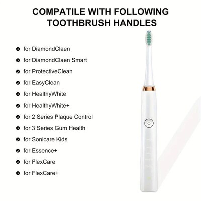 Replacement Toothbrush Heads Compatible with  Sonicare Optim