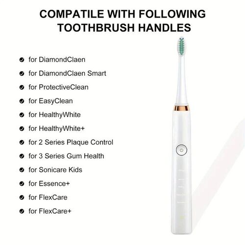 Replacement Toothbrush Heads Compatible with  Sonicare Optim