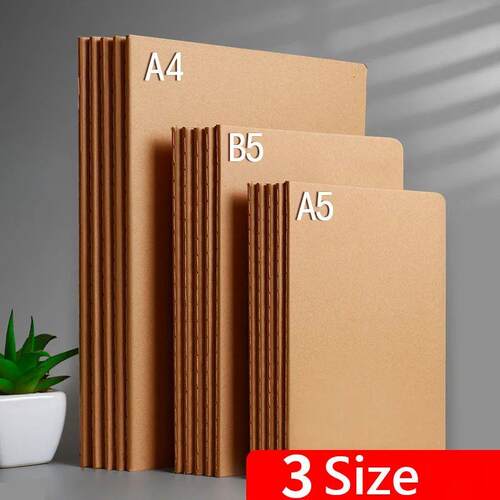 A4 A5 B5 Notebook To-Do Lined Blank Grid Paper Journal Diary