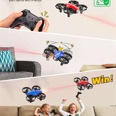 A24 Mini Drone for Kids with Battle Mode Small RC Drone with