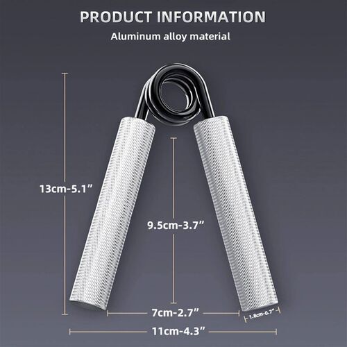 Grip Srength Trainer 100-300lbs 1PC Fitness Metal Hand Gripp