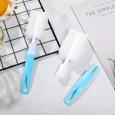 Individually Packaged Durable Removable Bottle Brush with In