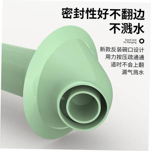 Dredge Plug Air Pump Pipe Plunger Toilet Drain Cleaner 1