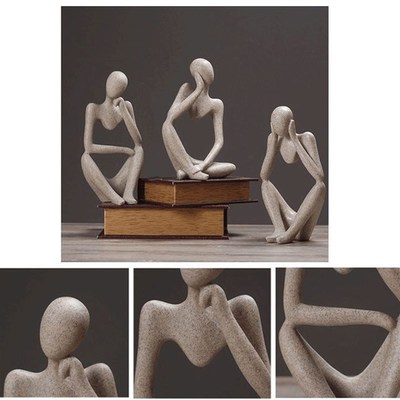 Abstract style sculpture living room dining table decoration