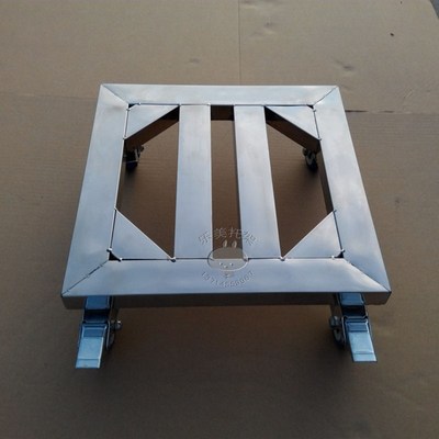 不锈钢带轮子移动柜子架托架花盆底架拖布池支架杂物架子柜机架