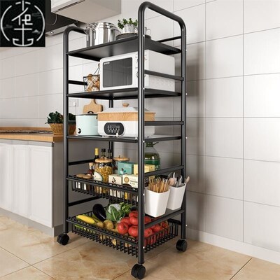Trolley, kitchen rack,vegetable basket, toilet storage rack
