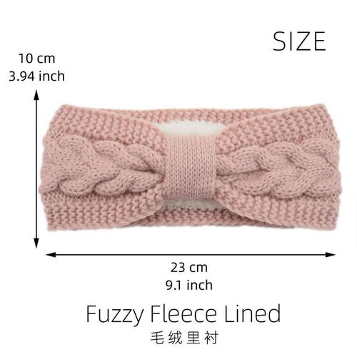 Winter Knitted Headbands for Women Warm Woolen Knitting Ear