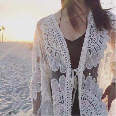 Fashionable All-match Outer Wear Sun Protection Clothing Wom