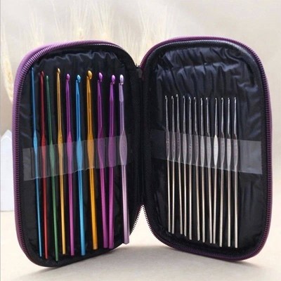 22pcs/Set DIY Craft Yarn Sewing Needle with Case Ergonomic A