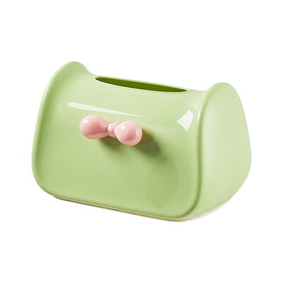 Cute tissue box for desktop and coffee table storage