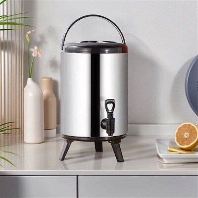 Stainless Steel Insulated Bucket 6/8L with Faucet Beverage