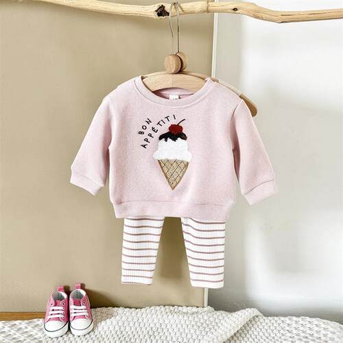 2025 Toddler Girl Clothes Infant Outfit Sets Autumn Long Sle