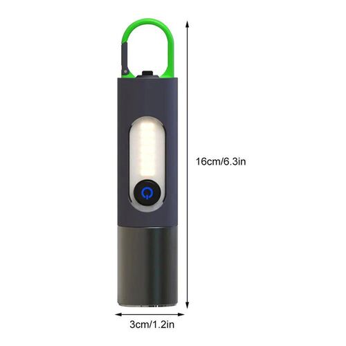 Multifunctional LED Flashlight XHP50 Work Light USB Recharge