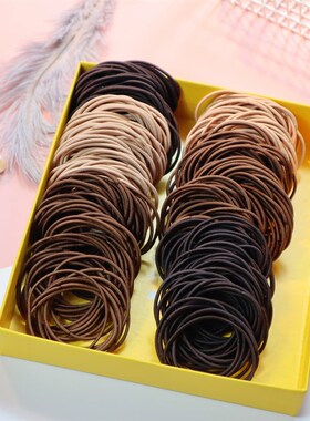 50/100PCS New Color Nylon Elastic Hair Tie 5CM Rubber Band f
