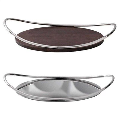 Mirror Tray Food Tray Nordic Style Meal Platter Food