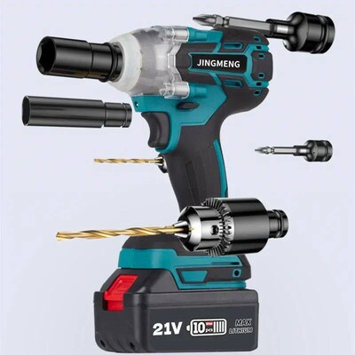 Cordless Electric Impact Wrench Brushless Electric Wrench Ha