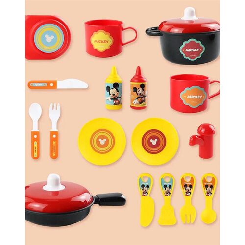 [] 3 in1 Cars Lightning McQueen Toolbox Toy Set  Mickey mous