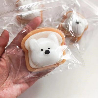 2pcs Taba bimpa squishy bread Cat Squeeze Toys FuFu Squishy