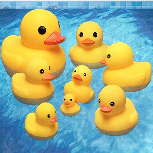 Small Animal Baby Bath Toy Water Squeeze Sounding Dabbling S
