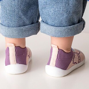 Baby Shoes Anti-slip Breathable Infant Crib Floor Socks with