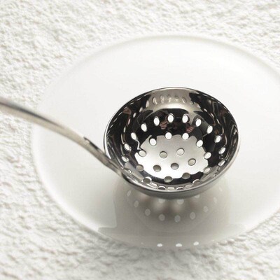 Dutch Style Skimmer Extra Long Soup Strainer