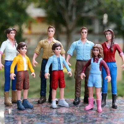 New Farmer People Model Simulation Farm Staff Feeder Action
