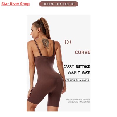 Bodysuit Shapewear Women Full Body Shaper Tummy Control Slim