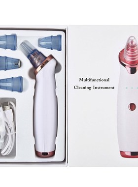 Vacuum Blackhead Remover Acne Pore Suction Face Cleaner USB