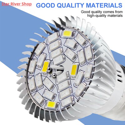 LED Phyto Grow Light Full Spectrum Phytolamp E27 Plant Bulb