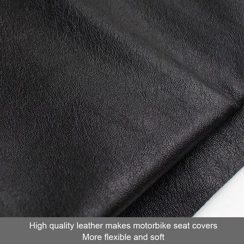 Motorcycle Leather Flexible Seat ver Electric Bike Waterproo