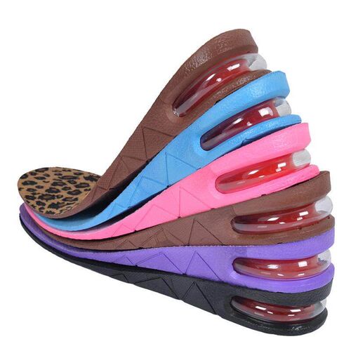 Height insoles for men 5cm full padding deodorant breathable