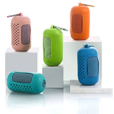 Mini Silica Gel Set Cold Towel Quick Drying Breathable Chill