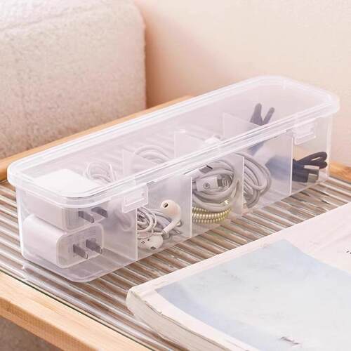 Large Capacity 5-Compartment Drawer Organizer for Storing Ca