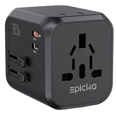 EPICKA Universal Travel Adapter, International Plug Adapt