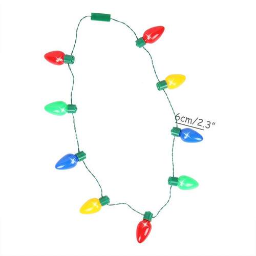 Christmas Novelty LED lights glowing Christmas Light Bulb