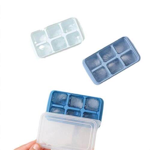 Ice Cube Mold, Ice Tray Silicone Ice Maker Box, Food Grade辅