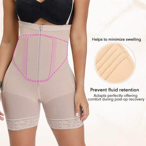 Women Solid Color Post Surgery Compression Board Liposuction
