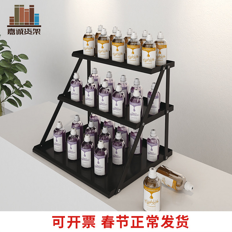 超市收银台便利店前台桌面展示架吧台架零食口香糖面包肯德基货架